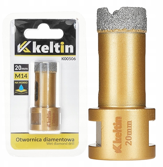 Picture of Otwornica diamentowa do gresu 20mm M14 (100)
