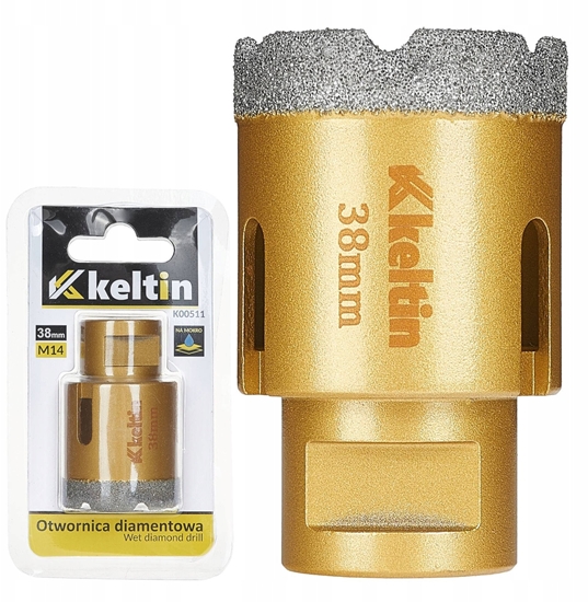 Picture of Otwornica diamentowa do gresu 38mm M14 (100)