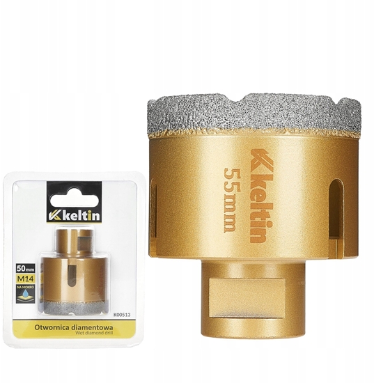 Picture of Otwornica diamentowa do gresu 50mm M14 (60)