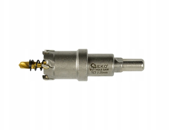 Picture of Otwornica widiowa - koronka do metalu 25mm z wiertem tytanowym (100)