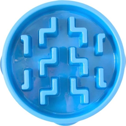 Attēls no Outward Hound Outward Hound Miska dla psa spowalniajca jedzenie Slo Bowl, niebieska