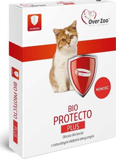 Изображение Over Zoo OVER ZOO Obroa BIO PROTECTO Plus dla kocit 35cm