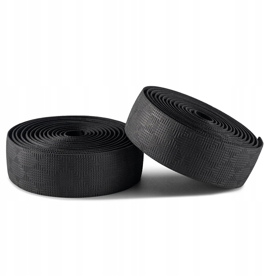 Изображение Owijka Rockbros na kierownic EVA wzór "Hot pressed" - czarna