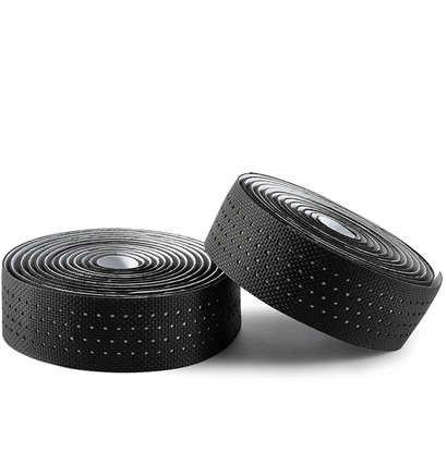 Picture of Owijka Rockbros na kierownic silikonowa perforowana - czarna