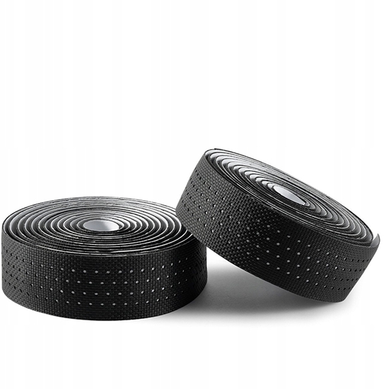 Picture of Owijka Rockbros na kierownic silikonowa perforowana - czarna