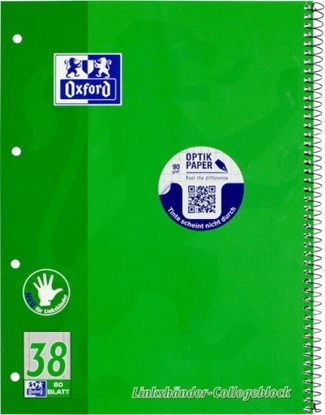 Изображение Oxford 100050405 notatnik A4 Zielony