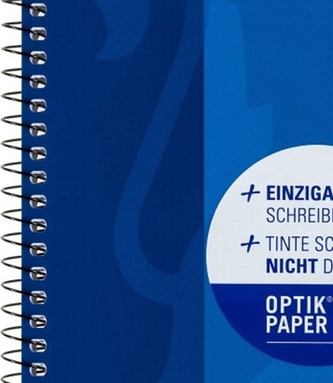 Изображение Oxford Collegeblock A5+ 80 Blatt kariert Rand Links