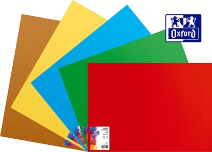 Изображение Oxford Karton Oxford A2 160g purpurowy, PURPUROWY