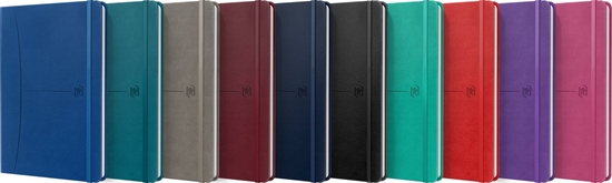 Изображение Oxford Notatnik Oxford Signature A5/80k kratka mix kolorów