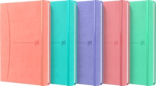 Изображение Oxford Notatnik Oxford Signature A5/80k linia mix kolorów