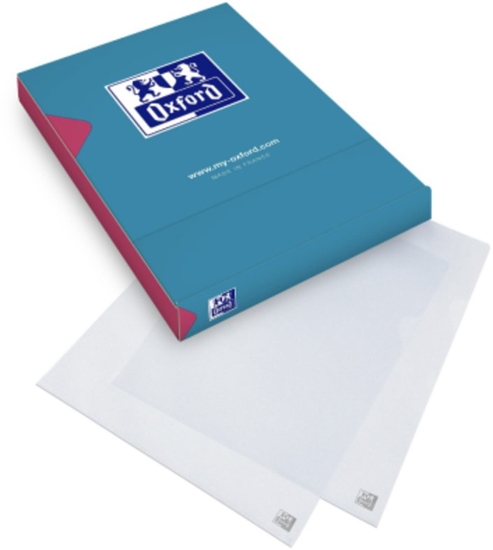 Изображение Oxford Sichthüllen Standard A4 PP 012 mm genarbt 100Stk