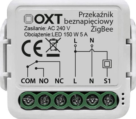 Picture of OXT Modu OXT mini 1 obwód beznapiciowy ZigBee Tuya