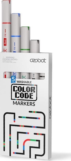Picture of Ozobot Ozobot Color Code Markers, 5-pack - Washable
