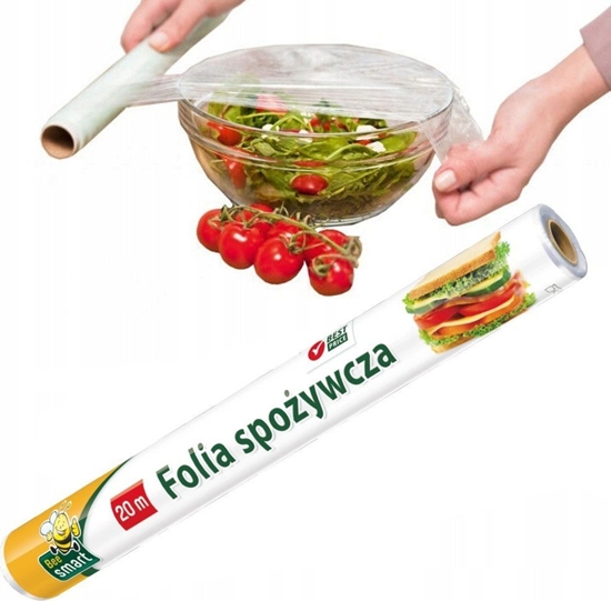 Picture of Paclan Folia PE spoywcza samoklejca stretch 20m gruba