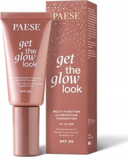 Picture of PAESE_Get The Glow Look wielozadoniowy podkad rozwietlajcy 3N Warm Beige 30ml
