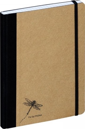 Picture of Pagna PAGNA Notizbuch A5 Pur 192S kariert natur 1Stk