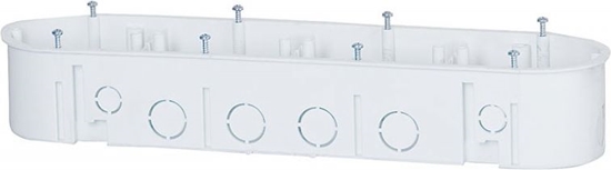 Picture of PAKPLAST Puszka podtynkowa PK4X60WT z wkrtem 4X60 Pak-plast - PK4X60WT
