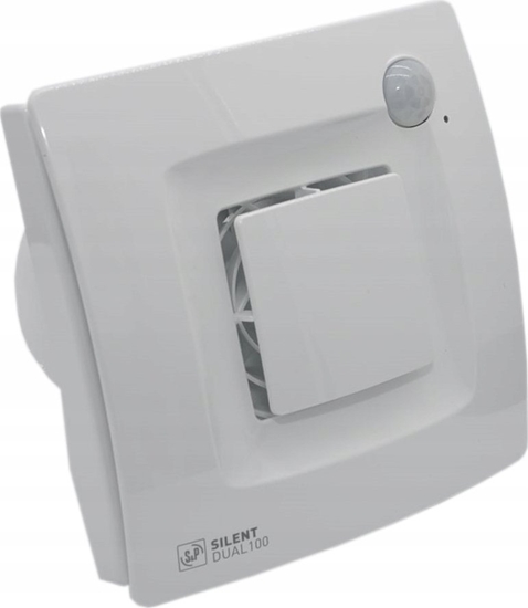 Изображение Palau Ventiliatorius SOLER&PALAU SILENT DUAL 100 su judesio ir drgms jutikliu, 5210640600