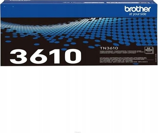Picture of Palmtop Aerocool BROTHER TN-3610 Super High Yield Black Toner Cartridge Prints 18.000 pages