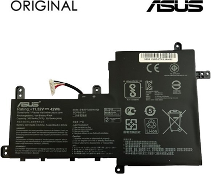 Изображение Pami do laptopa Extra Digital Neiojamo kompiuterio baterija ASUS B31N1729, 3653mAh, Original