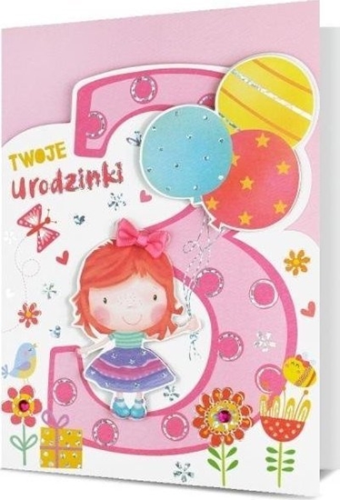 Picture of Pan Dragon KARNET B6 HM-200 3 URODZINY ROZ