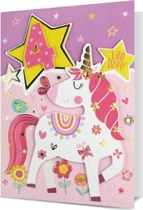 Picture of Pan Dragon KARNET B6 HM-200 4 URODZINY ROZ