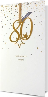 Picture of Pan Dragon Kartki karnet HM 100-1114 80 Urodziny
