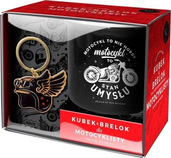 Picture of Pan Dragon Zestaw kubek + brelok Hobby-Motocykl (453584) - 5901854965918