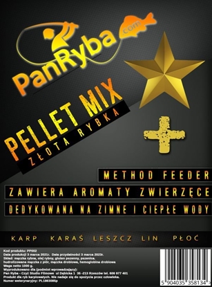 Picture of Pan Ryba Pellet Method Feeder Mix Zota Rybka + Pan Ryba