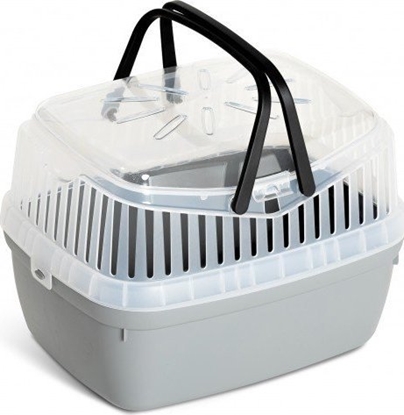 Изображение Panama Pet Transporter dla gryzoni i królików, szary, 30x23x21cm