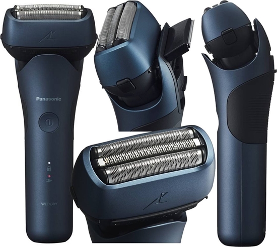 Изображение Panasonic | Shaver | ES-LT4B-A803 | Operating time (max) 45 min | Cordless | Wet & Dry | Dark blue