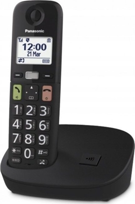 Изображение Telefon stacjonarny Panasonic Telefon bezprzewodowy KX-TGU110FXB
