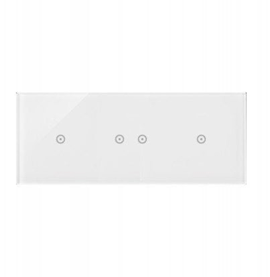 Picture of Panel dotykowy Kontakt-Simon 54 Touch DSTR3121/70 trzy moduy jedno pole dotykowe dwa pola dotykowe poziome jedno pole dotykowe biay