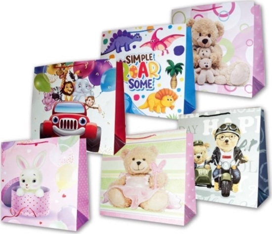 Picture of Panorama Torebka ozdobna laminowana PL-11 mega dziecice