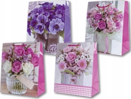 Picture of Panorama Torebka ozdobna laminowana PL-6 ¶rednia 68 bukiety