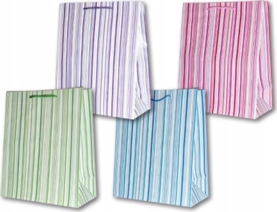 Picture of Panorama Torebka ozdobna laminowana PL-6 ¶rednia 76 paski