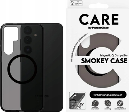 Attēls no PanzerGlass CARE by PanzerGlass Flagship QI Case Sam  S24+ dymny/smoke 1157