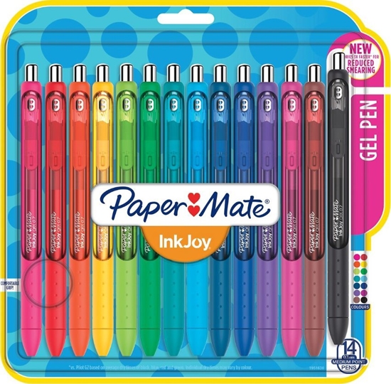 Picture of Paper Mate 1x14 Paper Mate InkJoy Gel M 14 colours