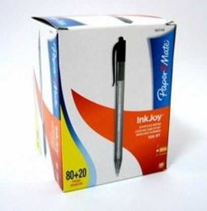 Picture of Paper Mate Dugopis Jednorazowy Paper Mate Ink Joy Czarny (S0977430) Opakowanie 100 Sztuk