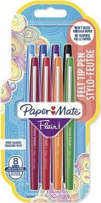 Picture of Paper Mate PAPER MATE Faserschreiber Flair 8er Candy Pop M 0.7 mm Blister