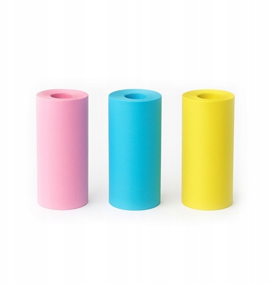 Attēls no Papier Przylepny Naklejki Wkady Kolor 3x Rolka 3,5m Love Instant X6 / S1 / Phomemo T02 / M02x