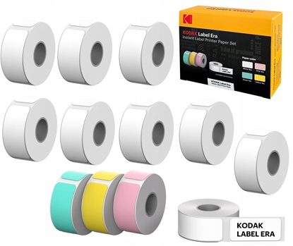Picture of Papier Wkady 5x Wkad Rolka Do Drukarki Etykiet Do Kodak Label Era M50 / Kodak Crg M0512
