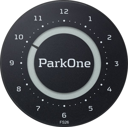 Изображение ParkOne 2 FS26 Parking Disc - Carbon Black