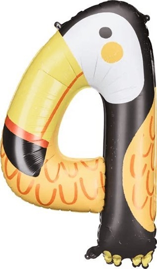 Picture of Party Deco Balon foliowy 4 Tukan 68x91cm
