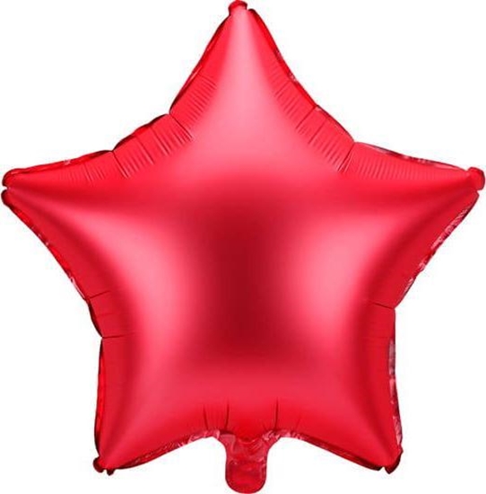 Picture of Party Deco Balon foliowy gwiazdka 48cm czerwony