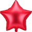 Изображение Party Deco Balon foliowy gwiazdka 48cm czerwony