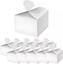 Изображение Party Deco Pudeeczka serce biae 6x5x6cm 10szt