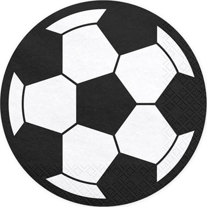 Изображение Party Deco Serwetki Pika - 27 cm - 20 szt. uniwersalny