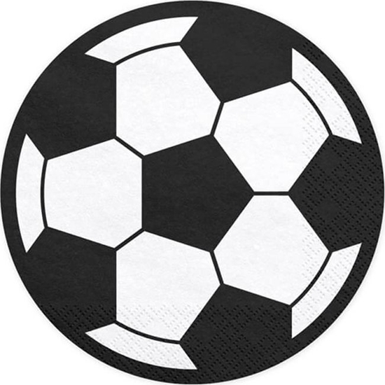 Изображение Party Deco Serwetki Pika - 27 cm - 20 szt. uniwersalny