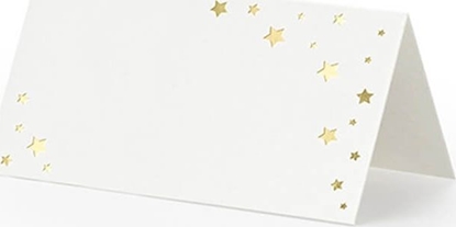 Picture of Party Deco Wizytówki na stó Gwiazdki - 9,5 x 5,5 cm - 10 szt. uniwersalny